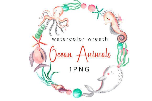 Download Ocean Animals Clipart. Undersea Clipart - Ocean animals clipart Collection